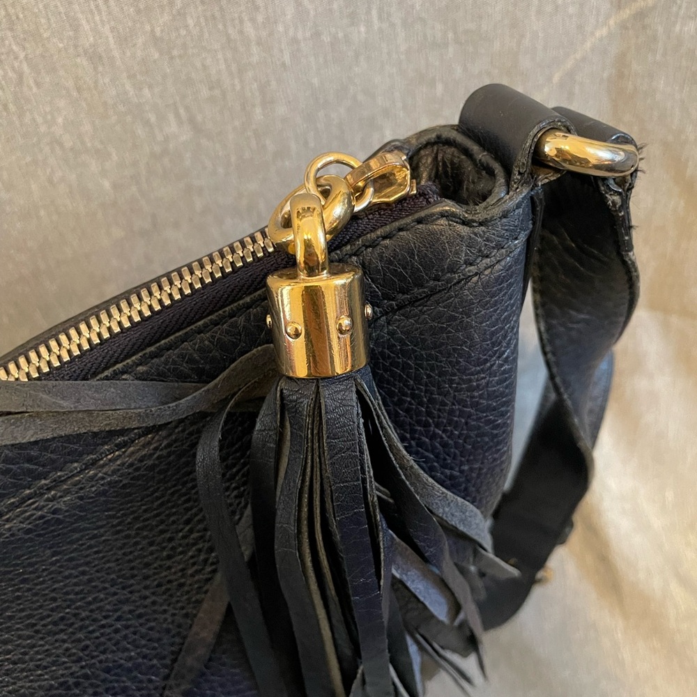 Gucci Black Soho Leather Shoulder Bag - Picture 7 of 16